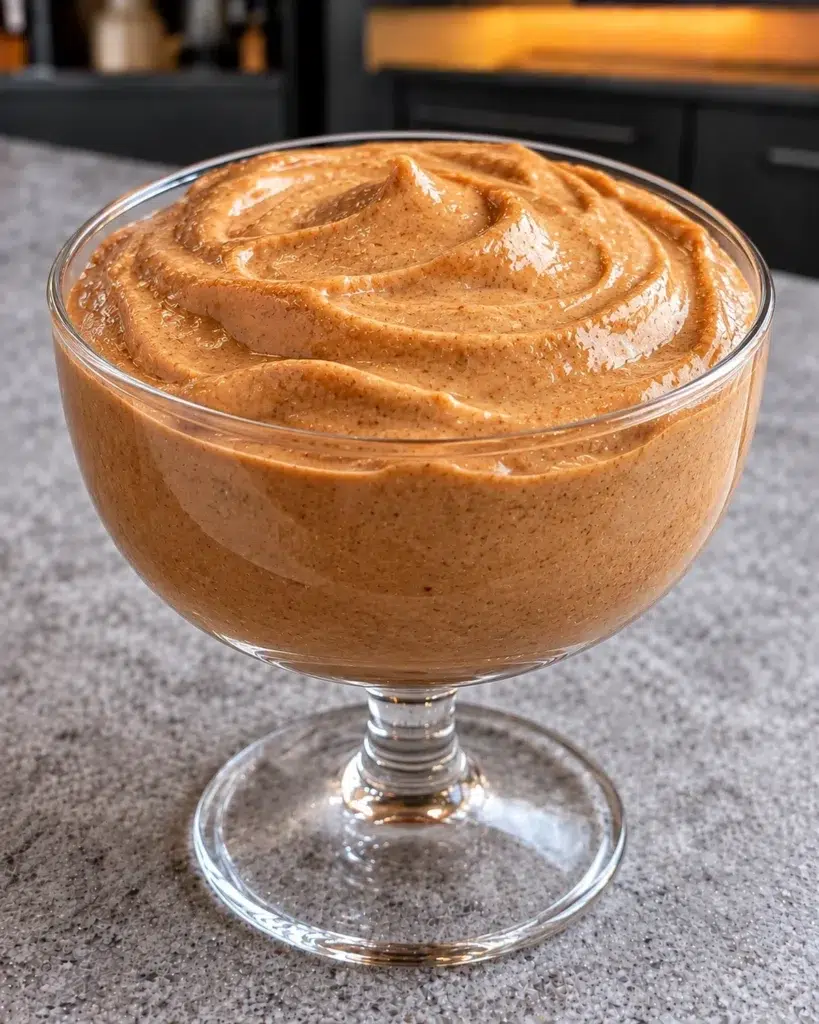 Sugar-Free Chocolate Gingerbread Protein Pudding