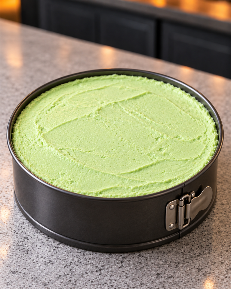 Sugar-Free Grinch Cheesecake (Easy No-Bake, 3g Net Carbs)